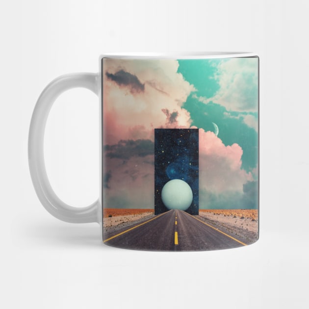 Road To A New World - Space Aesthetic, Retro Futurism, Sci Fi by jessgaspar